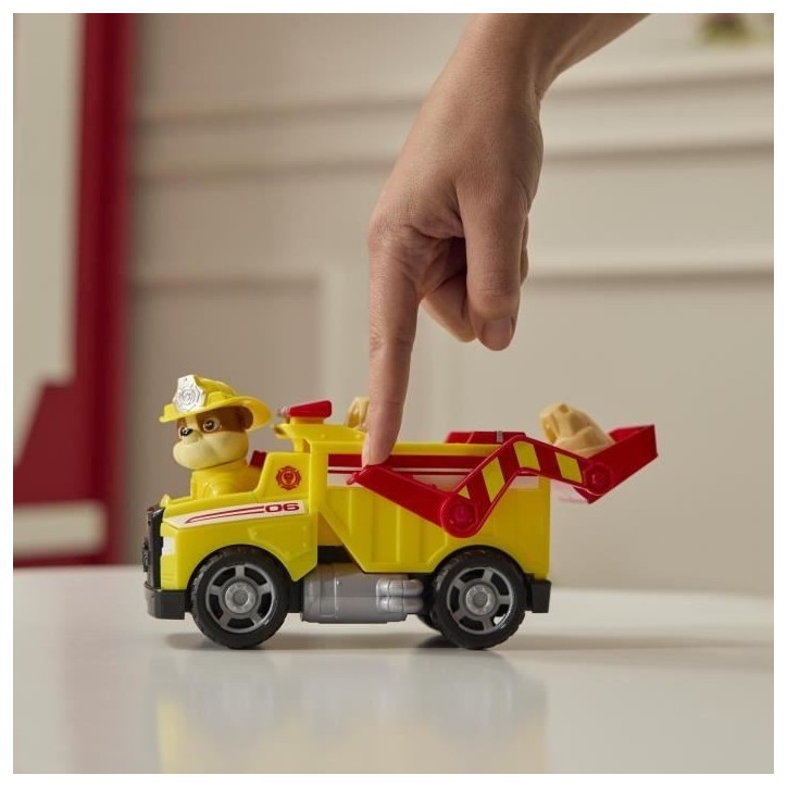 Figurine Rubben - Véhicules + 2 projectiles - des 3 ans - Fire Rescue - La Pat'Patrouille Figurine Rubben - Véhicules + 2 projectiles - des 3 ans - Fire Rescue - La Pat'Patrouille