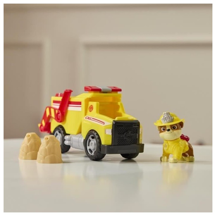 Figurine Rubben - Véhicules + 2 projectiles - des 3 ans - Fire Rescue - La Pat'Patrouille Figurine Rubben - Véhicules + 2 projectiles - des 3 ans - Fire Rescue - La Pat'Patrouille