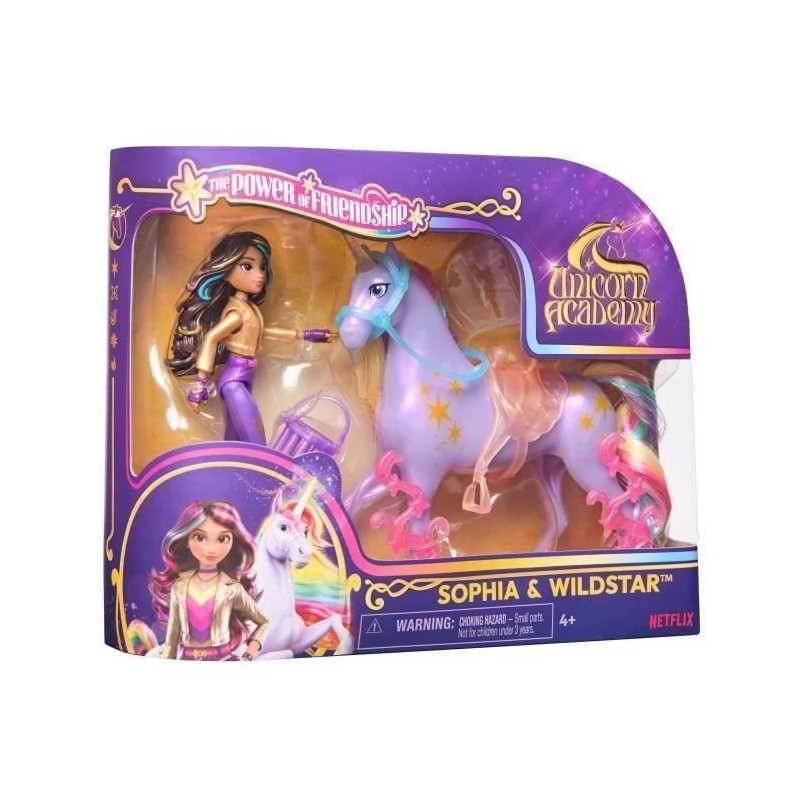 Figurines Sophia + Wildstar - 5 accessoires inclus - des 4 ans - L'Éc Figurines Sophia + Wildstar - 5 accessoires inclus - des 4 ans - L'Éc