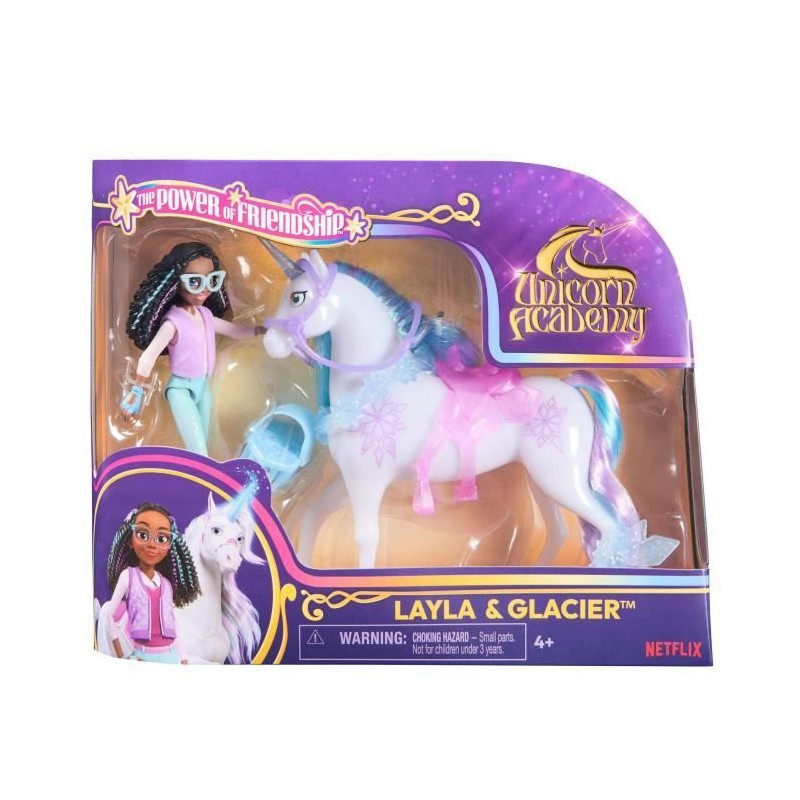 Figurines Layla + Glacier - 5 accessoires inclus - des 4 ans - L'Écol Figurines Layla + Glacier - 5 accessoires inclus - des 4 ans - L'Écol