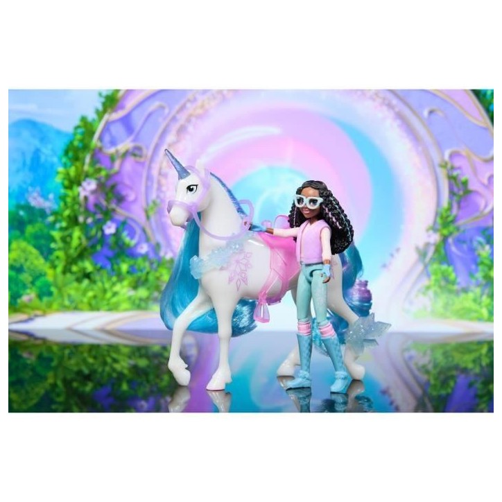 Figurines Layla + Glacier - 5 accessoires inclus - des 4 ans - L'École des Licornes Figurines Layla + Glacier - 5 accessoires inclus - des 4 ans - L'École des Licornes