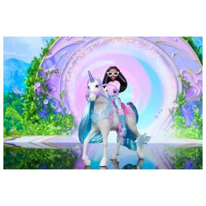 Figurines Layla + Glacier - 5 accessoires inclus - des 4 ans - L'École des Licornes Figurines Layla + Glacier - 5 accessoires inclus - des 4 ans - L'École des Licornes
