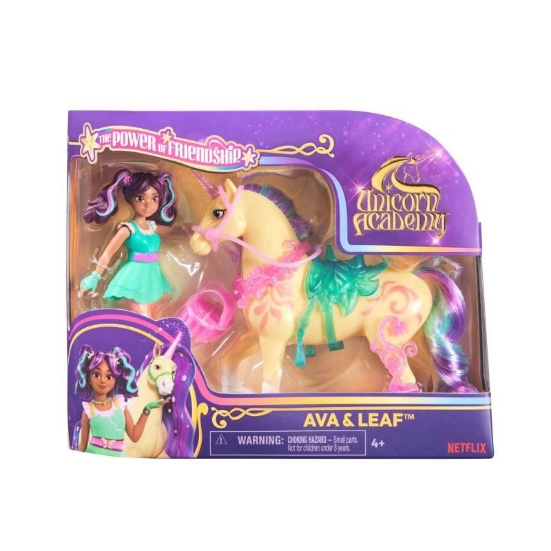 Figurines Ava + Leaf - 5 accessoires inclus - des 4 ans - L'École des Figurines Ava + Leaf - 5 accessoires inclus - des 4 ans - L'École des