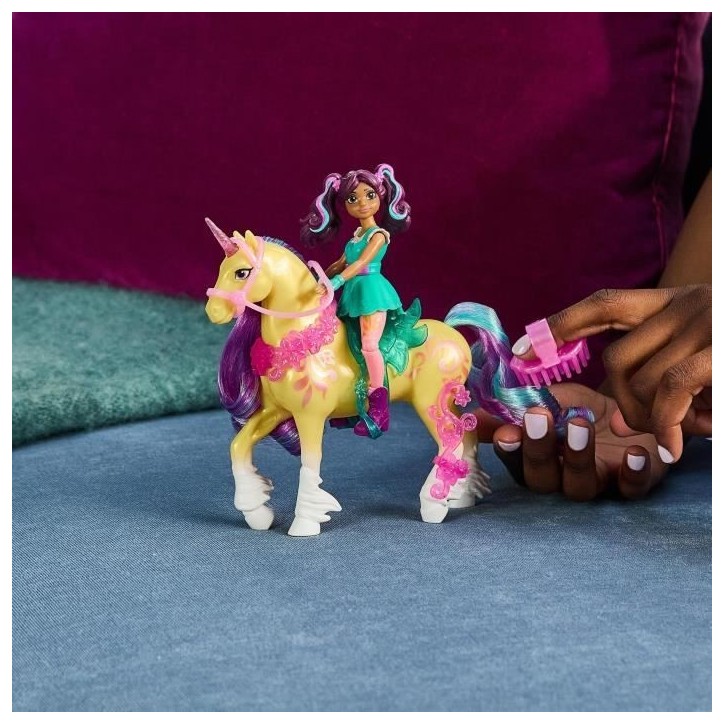 Figurines Ava + Leaf - 5 accessoires inclus - des 4 ans - L'École des Licornes Figurines Ava + Leaf - 5 accessoires inclus - des 4 ans - L'École des Licornes