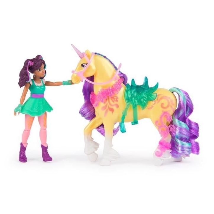 Figurines Ava + Leaf - 5 accessoires inclus - des 4 ans - L'École des Licornes Figurines Ava + Leaf - 5 accessoires inclus - des 4 ans - L'École des Licornes