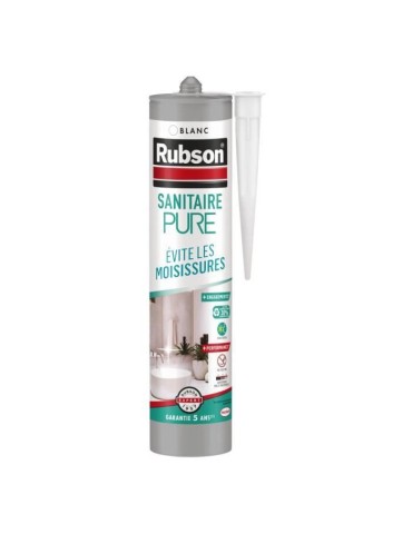Mastic - RUBSON - PURE - Sanitaire - Blanc - 280ml