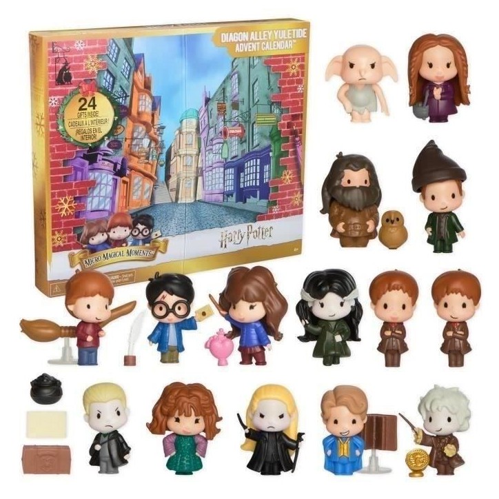 Harry Potter - Calendrier de l'Avent - 24 surprises - des 6 ans - Wizarding Wrold Harry Potter - Calendrier de l'Avent - 24 surprises - des 6 ans - Wizarding Wrold
