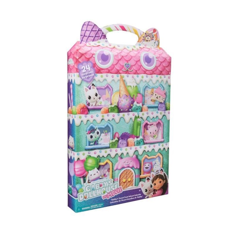 Gabby Dollhouse - Calendrier de l'Avent - 24 surprises - des 3 ans - G Gabby Dollhouse - Calendrier de l'Avent - 24 surprises - des 3 ans - G