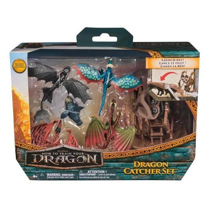 Dragon - Coffret mini figurines - Chasseur de dragons - des 4 ans - Dreamworks Dragon Dragon - Coffret mini figurines - Chasseur de dragons - des 4 ans - Dreamworks Dragon