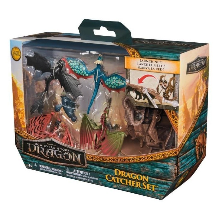 Dragon - Coffret mini figurines - Chasseur de dragons - des 4 ans - Dreamworks Dragon Dragon - Coffret mini figurines - Chasseur de dragons - des 4 ans - Dreamworks Dragon