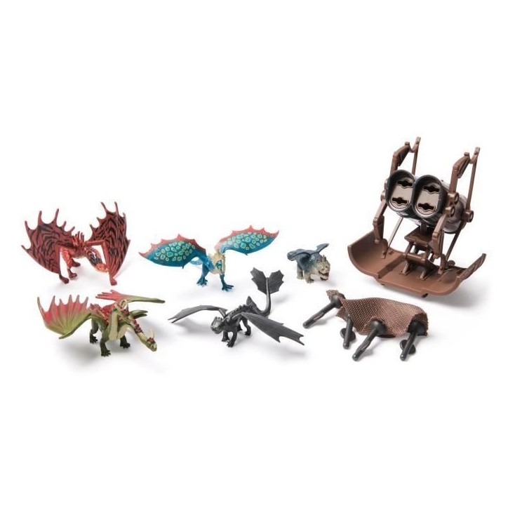 Dragon - Coffret mini figurines - Chasseur de dragons - des 4 ans - Dreamworks Dragon Dragon - Coffret mini figurines - Chasseur de dragons - des 4 ans - Dreamworks Dragon