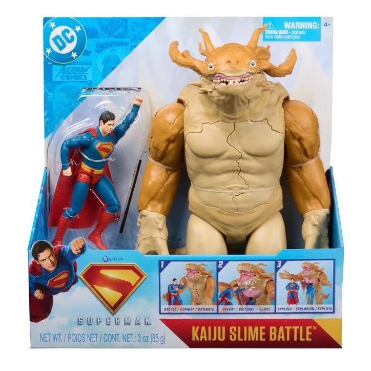Battle pack Kaiju - des 4 ans - Superman le film Battle pack Kaiju - des 4 ans - Superman le film