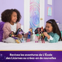 Unicorn Academy - Figurine 28cm - Galcier ou Cinder - Modele aléatoir