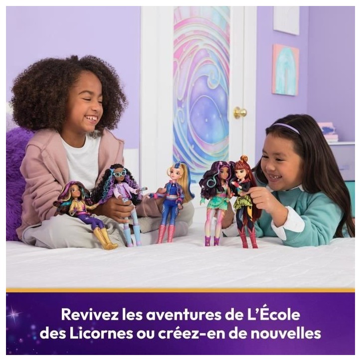 Unicorn Academy - Figurine 28cm - Galcier ou Cinder - Modele aléatoire - des 4 ans - L'École des Licornes Unicorn Academy - Figurine 28cm - Galcier ou Cinder - Modele aléatoire - des 4 ans - L'École des Licornes