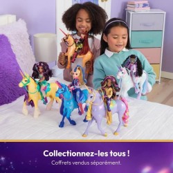 Unicorn Academy - Figurine 28cm - Galcier ou Cinder - Modele aléatoir