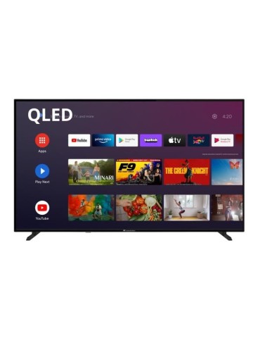 CONTINENTAL EDISON CELED65SAQLD24B3 - TV QLED UHD 4K 65“ (164cm) - Smart TV Android