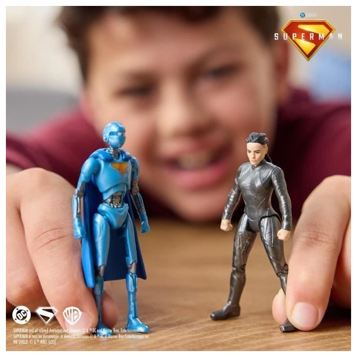 Multipack figurines 8 cm - des 4 ans - Superman le film Multipack figurines 8 cm - des 4 ans - Superman le film
