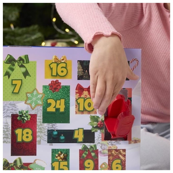 Calendrier de l'Avent - 24 surprises - Figurines et accessoires - des 3 ans - La Pat'Patrouille Calendrier de l'Avent - 24 surprises - Figurines et accessoires - des 3 ans - La Pat'Patrouille