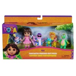 Dora - Coffret amis fantastiques - 5 Figurines - des 3 ans - Dora l'ex