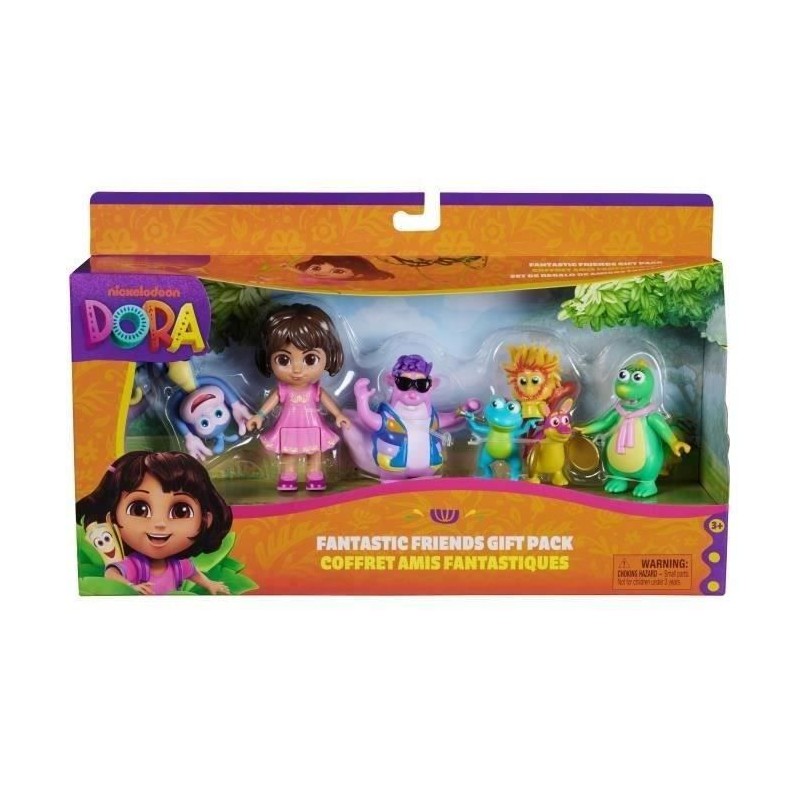 Dora - Coffret amis fantastiques - 5 Figurines - des 3 ans - Dora l'ex Dora - Coffret amis fantastiques - 5 Figurines - des 3 ans - Dora l'ex