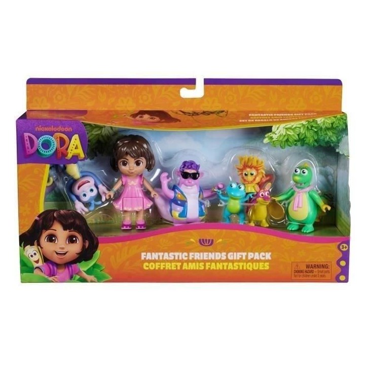 Dora - Coffret amis fantastiques - 5 Figurines - des 3 ans - Dora l'exploratrice Dora - Coffret amis fantastiques - 5 Figurines - des 3 ans - Dora l'exploratrice