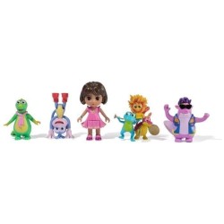 Dora - Coffret amis fantastiques - 5 Figurines - des 3 ans - Dora l'ex