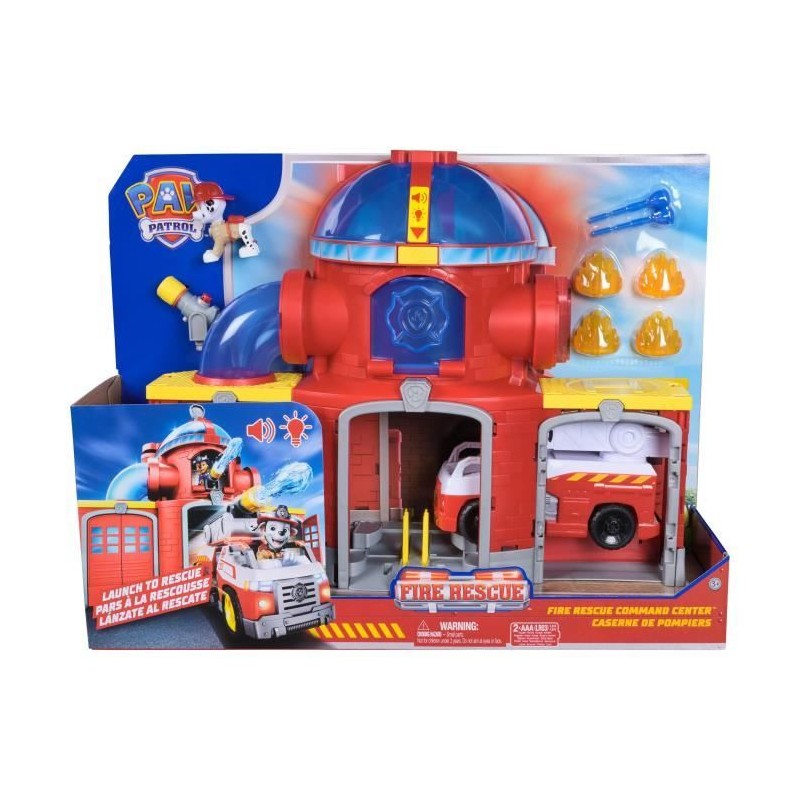 Caserne de pompiers - des 3 ans - Fire Rescue - La Pat'Patrouille Caserne de pompiers - des 3 ans - Fire Rescue - La Pat'Patrouille