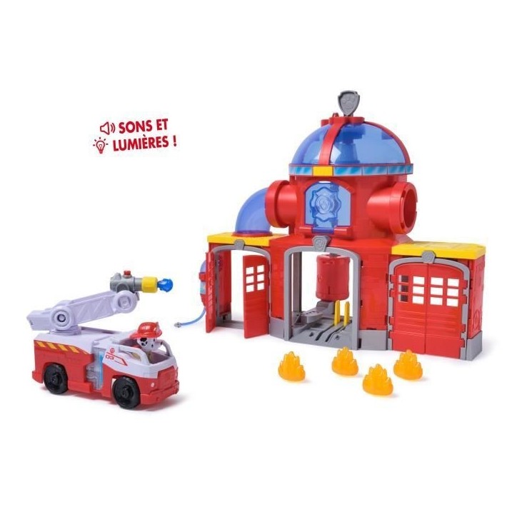 Caserne de pompiers - des 3 ans - Fire Rescue - La Pat'Patrouille Caserne de pompiers - des 3 ans - Fire Rescue - La Pat'Patrouille