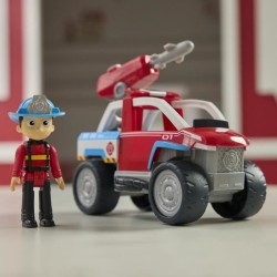 Paw Patrol -Figurine Ryder + véhicule - des 3 ans - Fire Rescue - La