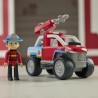 Paw Patrol -Figurine Ryder + véhicule - des 3 ans - Fire Rescue - La