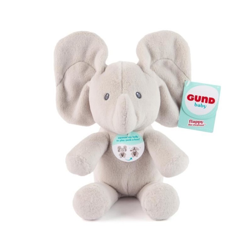 SPIN MASTER CACHE-CACHE FLAPPY L'ELEPHANT Gund SPIN MASTER CACHE-CACHE FLAPPY L'ELEPHANT Gund
