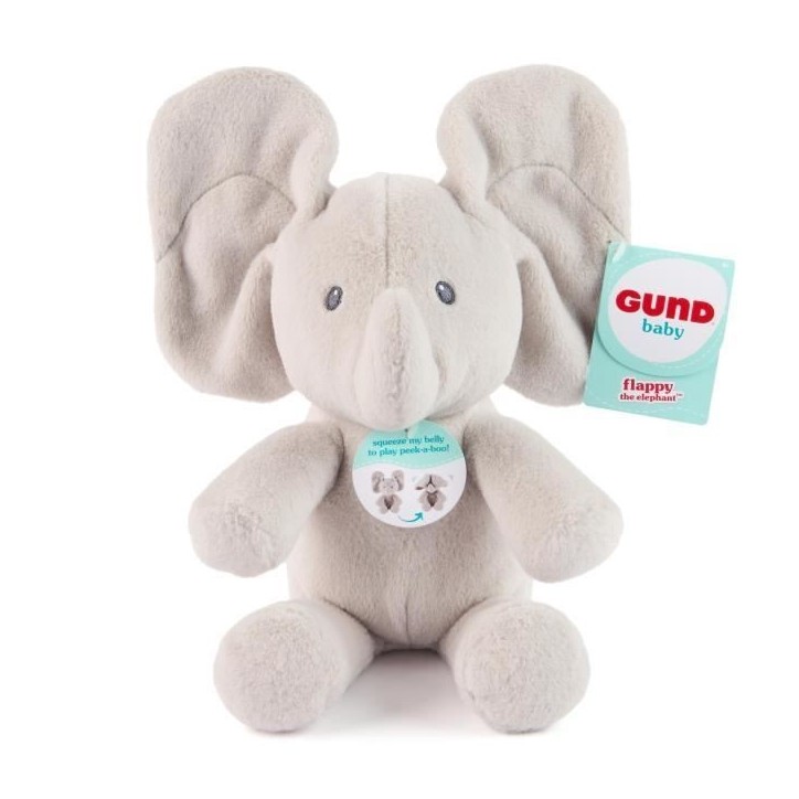 SPIN MASTER CACHE-CACHE FLAPPY L'ELEPHANT Gund SPIN MASTER CACHE-CACHE FLAPPY L'ELEPHANT Gund