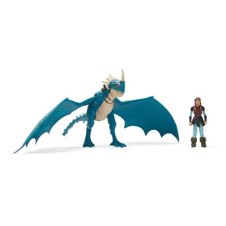 SPIN MASTER PACK DRAGON ET VIKING 25 CM TEMPETE Dragons Movie SPIN MASTER PACK DRAGON ET VIKING 25 CM TEMPETE Dragons Movie