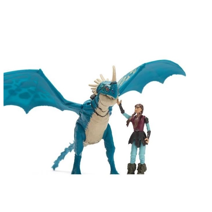 SPIN MASTER PACK DRAGON ET VIKING 25 CM TEMPETE Dragons Movie SPIN MASTER PACK DRAGON ET VIKING 25 CM TEMPETE Dragons Movie