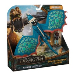 SPIN MASTER PACK DRAGON ET VIKING 25 CM TEMPETE Dragons Movie
