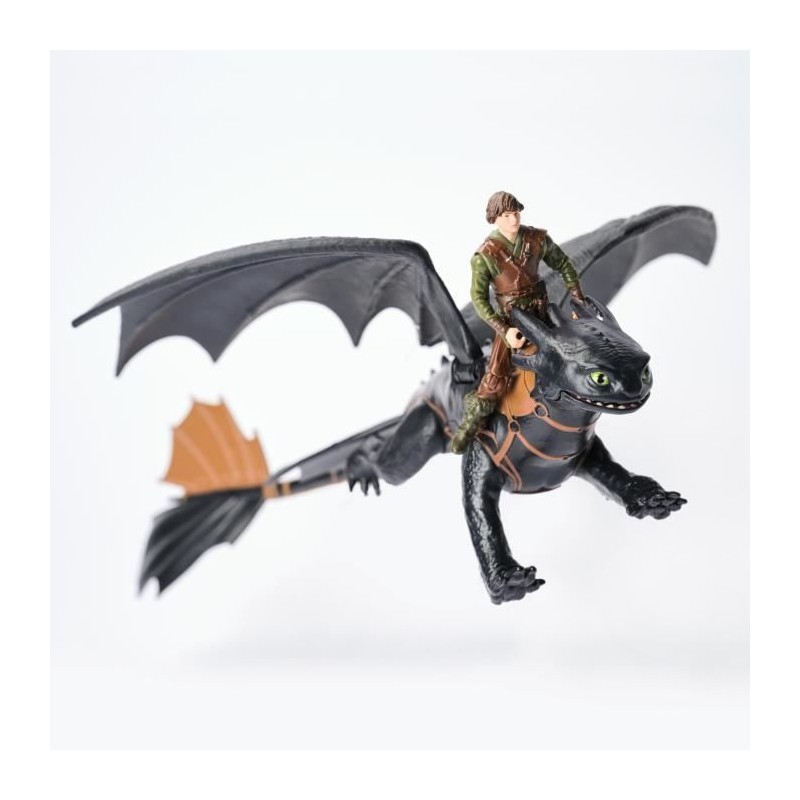 SPIN MASTER PACK DRAGON ET VIKING 25 CM KROKMOU Dragons Movie