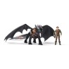 SPIN MASTER PACK DRAGON ET VIKING 25 CM KROKMOU Dragons Movie