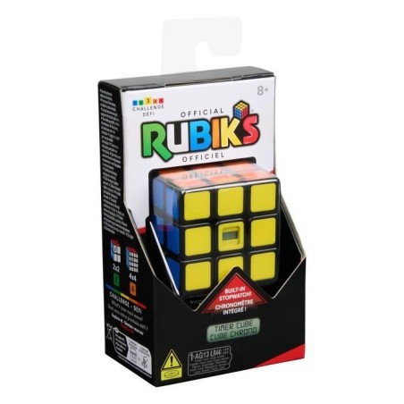Rubik's Cube - Chrono - 3x3 - Chrnometre intégré - des 8 ans