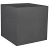 Bac a fleurs Carré 50 cm - EDA - Graphit - 57 L - 49,5 x 49,5 x H. 49