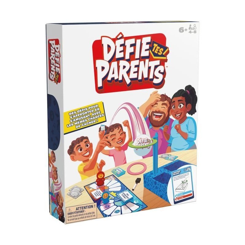 Defie tes parents - Jeu de société - Jeu de famille - des 6 ans Defie tes parents - Jeu de société - Jeu de famille - des 6 ans