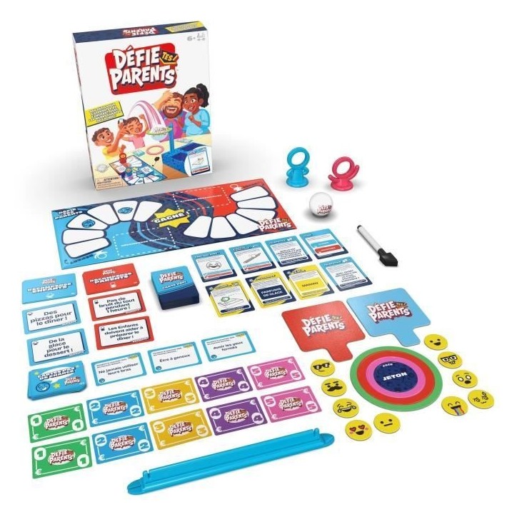 Defie tes parents - Jeu de société - Jeu de famille - des 6 ans Defie tes parents - Jeu de société - Jeu de famille - des 6 ans