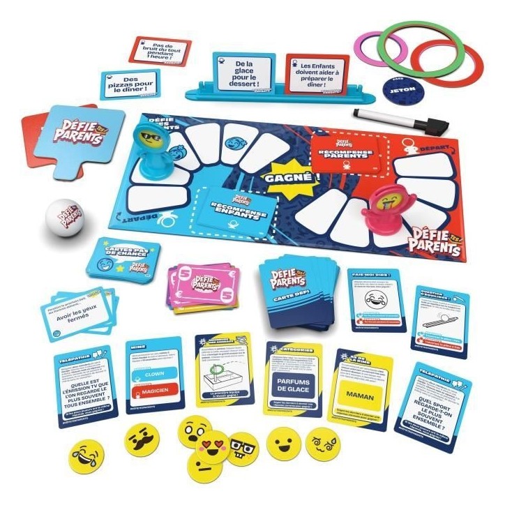 Defie tes parents - Jeu de société - Jeu de famille - des 6 ans Defie tes parents - Jeu de société - Jeu de famille - des 6 ans