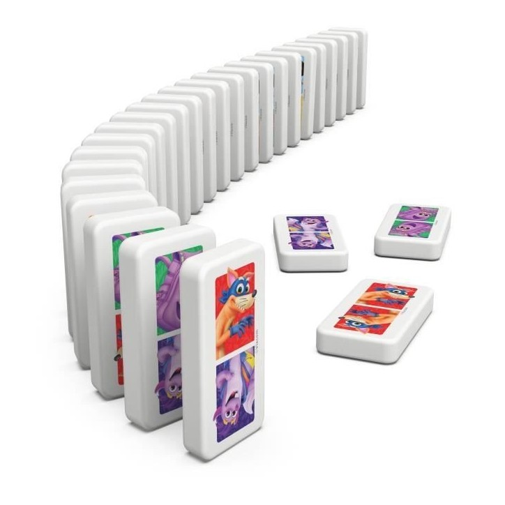 Dora - 28 Dominos - Boîte métal - des 4 ans - Dora l'exploratrice Dora - 28 Dominos - Boîte métal - des 4 ans - Dora l'exploratrice