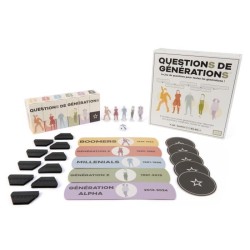 Questions de générations - 2000 questions et 100 défis amusants - J