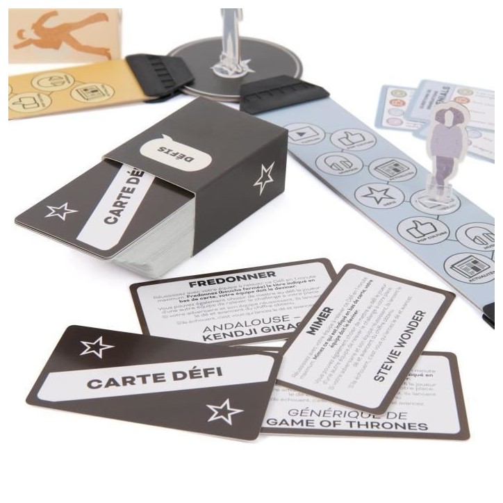 Questions de générations - 2000 questions et 100 défis amusants - Jeu de société - des 8 ans Questions de générations - 2000 questions et 100 défis amusants - Jeu de société - des 8 ans