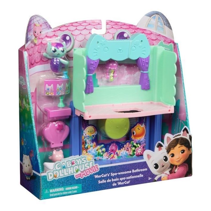 Playset salle de bain - Deluxe - des 3 ans - Gabby et la maison magique Playset salle de bain - Deluxe - des 3 ans - Gabby et la maison magique