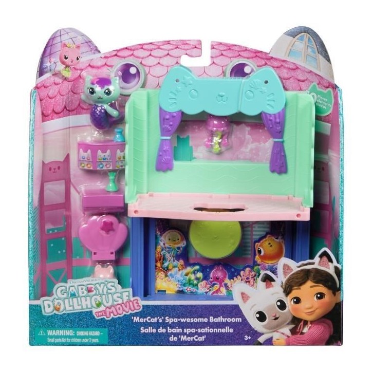 Playset salle de bain - Deluxe - des 3 ans - Gabby et la maison magique Playset salle de bain - Deluxe - des 3 ans - Gabby et la maison magique