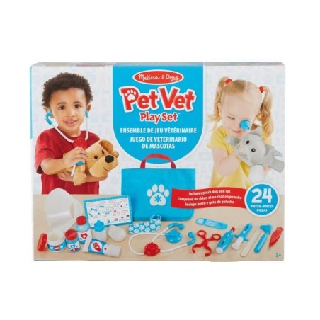 Jeu d'imitation - Vétérinaire - 24 pieces - des 3 ans - Melissa & Do