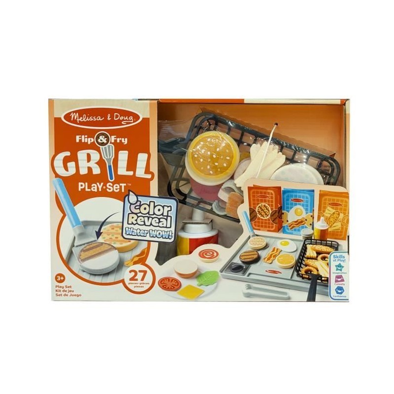 Jeu d'imitation - Grillade - des 3 ans - Melissa & Doug Jeu d'imitation - Grillade - des 3 ans - Melissa & Doug