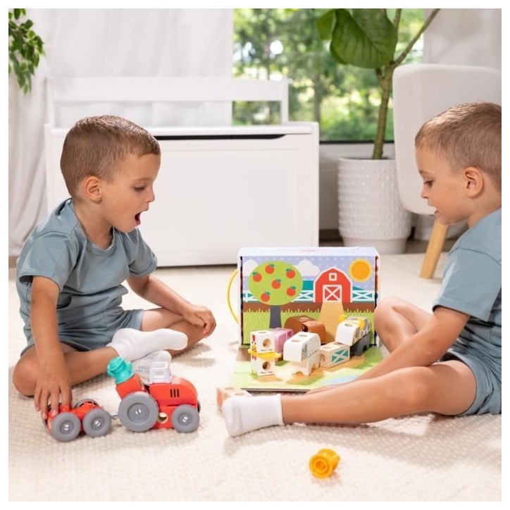 Blockables - La ferme - 56 pieces - des 2 ans - Melissa & Doug Blockables - La ferme - 56 pieces - des 2 ans - Melissa & Doug
